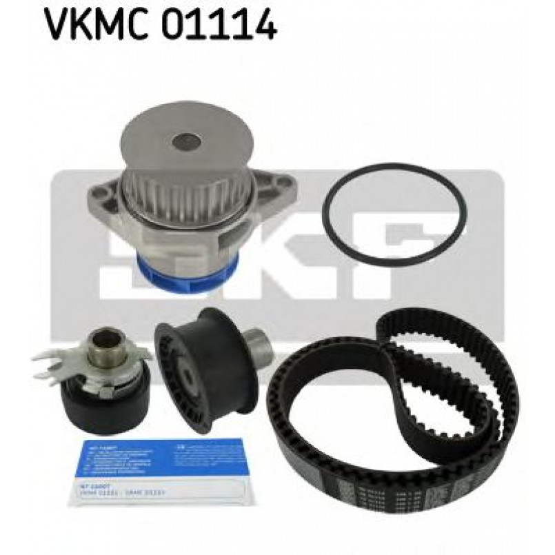 VKMC 01114 SKF - Насос охолоджуючої рідини + комплект зубчатого ремня